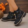 Fashion 2025 New Women Ankle Boots Outdoor Luxury Brands Classic Boots Women High Top Motorcycle Shoes Designer Casual Women Shoes