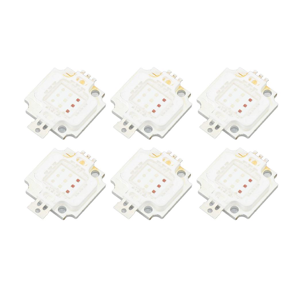 10Pcs COB Light Panel Emitter Components Diode Super Bright 10W RGB DIY Lighting Lamp Beads