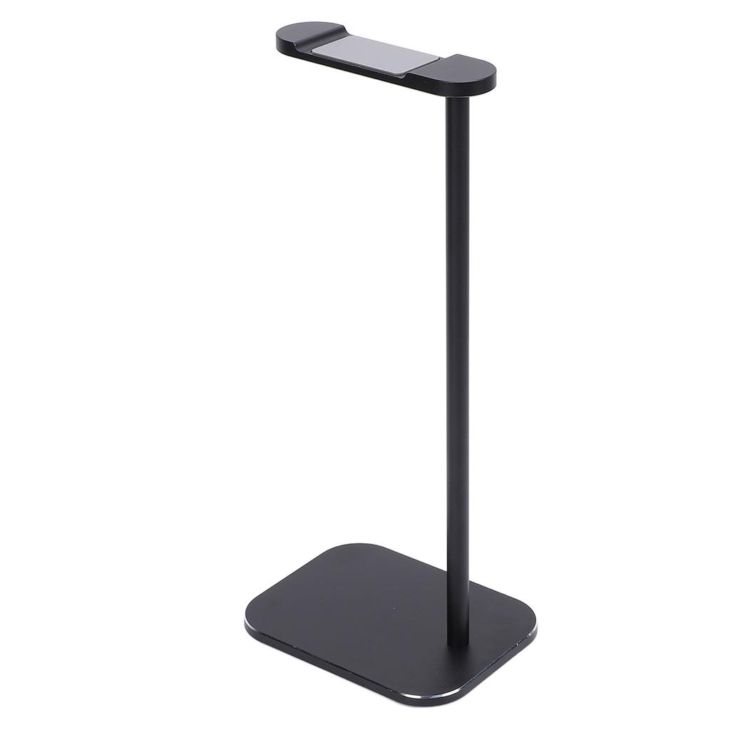 Headphone Stand Black Aluminum Alloy Universal Headset Supporting Holder for Desktop