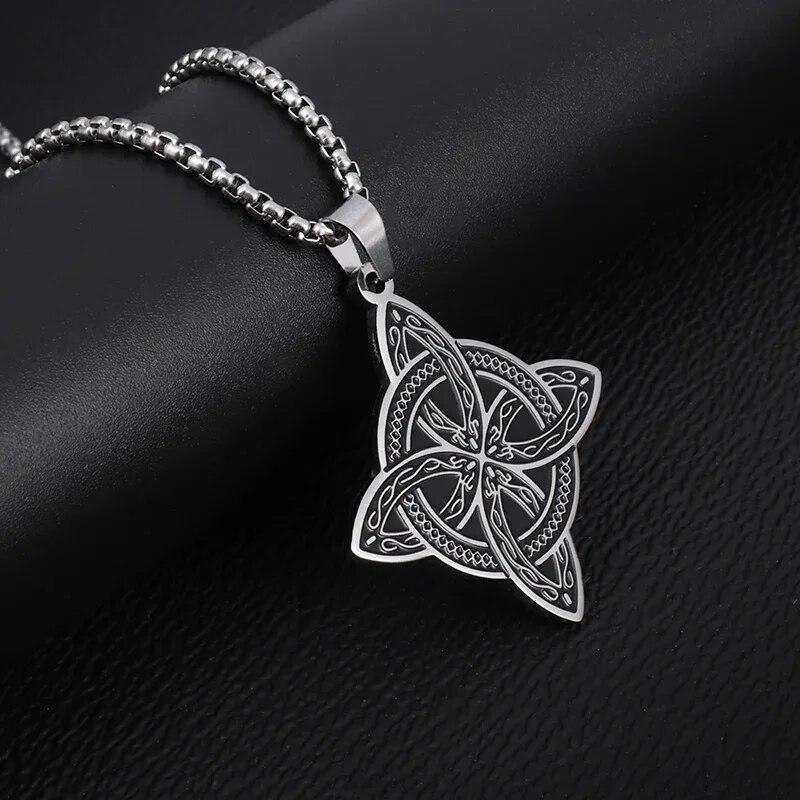 Magical Witchcraft Necklace Women's Retro Blood Pack Detachable Witch Wand Pendant Men Women Cosplay Jewelry Gift