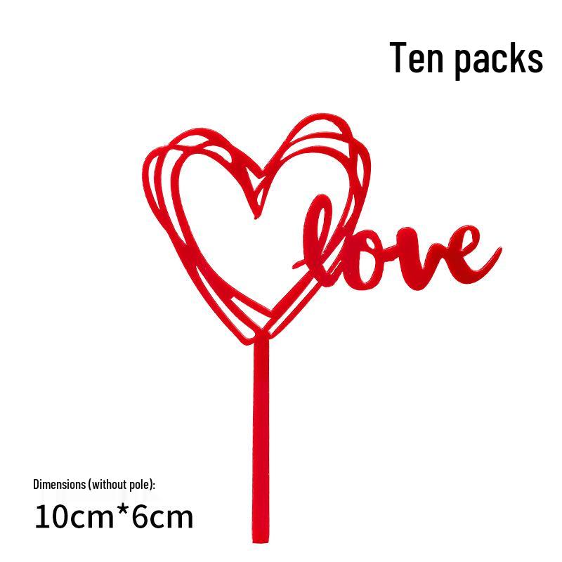 50-Pack Acrylic 'Happy Birthday' Cake Toppers - Popular Party Decorations with Free Shipping