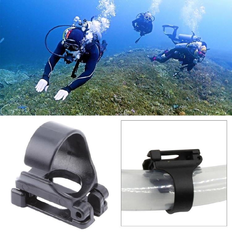 5Pcs Diving Pipe Shelf Brackets Snorkel Keeper Clip Snorkel Clip Replacement Set