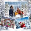 Christmas Tree Living Room Fireplace Photography Backgrounds Backdrops Photo Studio for Children Baby Portrait  Party Photocall