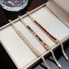 2024 Spring-Summer Women's High-End Zirconia Bracelet: Personalized Design, Versatile Light Luxury Fashion Hand Jewelry
