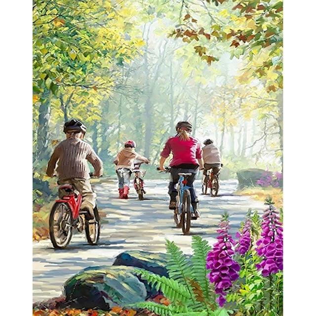 Scenery Diamond Embroidery 5D DIY Diamond Painting Tiger Full Square/Round Drill Mosaic Painting Cross Stitch Home Decoration