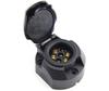European 7-Pin 12V Trailer Plug & Socket Adapter for Car Modification