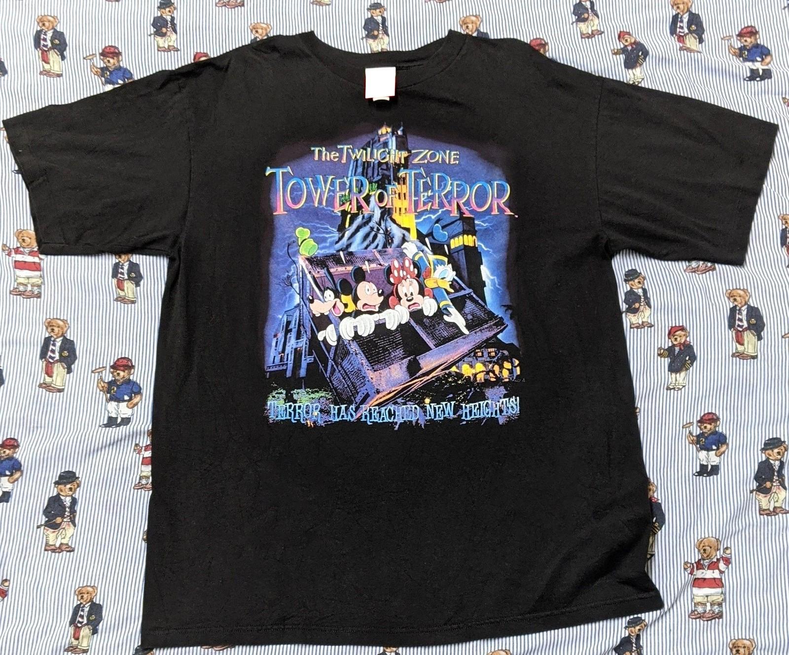 Disney Mickey INC Tower Of Terror T-Shirt Size S-5XL REPRINT NEW M