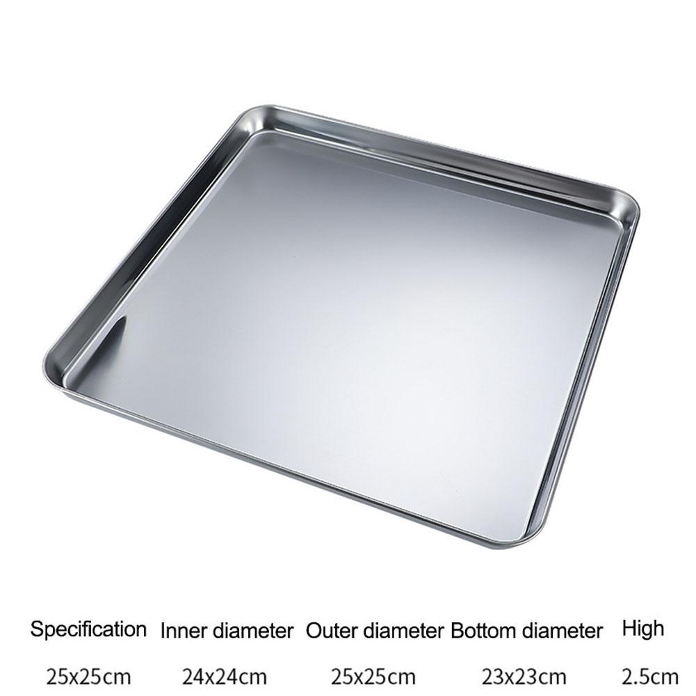 Stainless Steel Oven Baking Tray For Cookie Sheet for For Cookie Preparation
