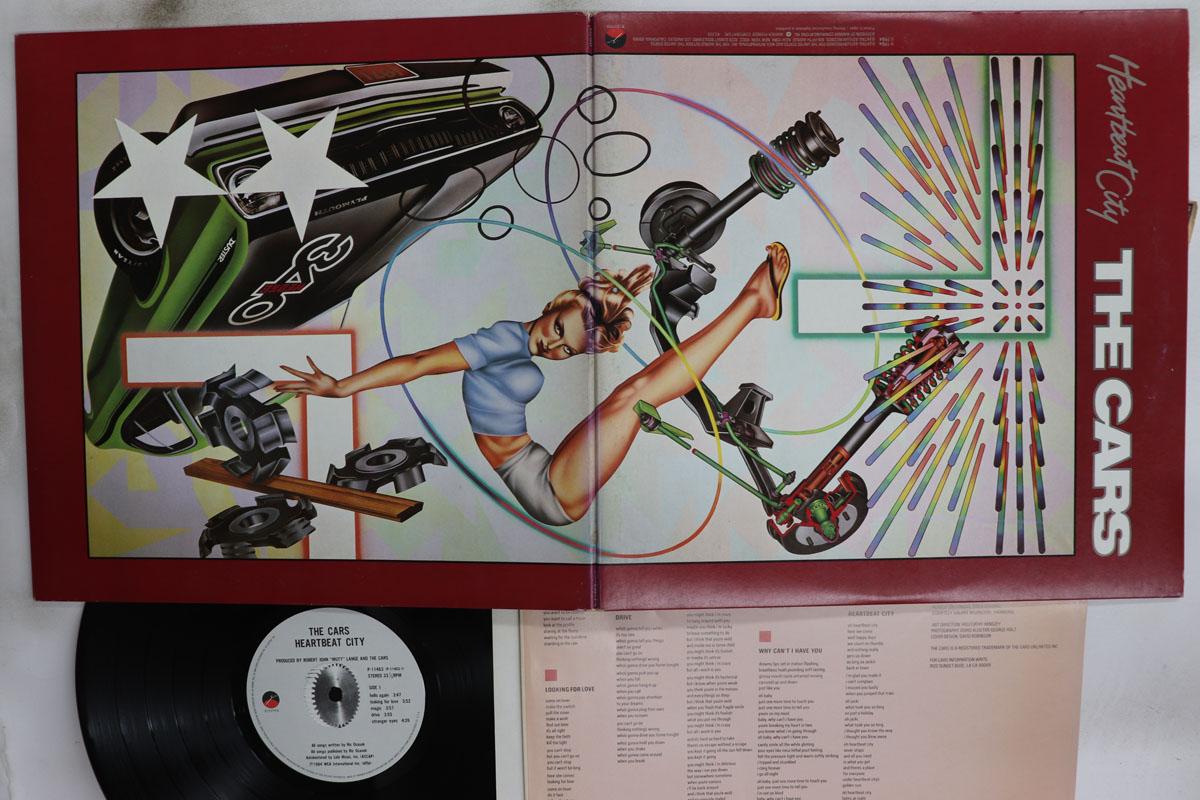 

LP Record CARS Heartbeat City P11463 ELEKTRA 1984 Japan Rock Used