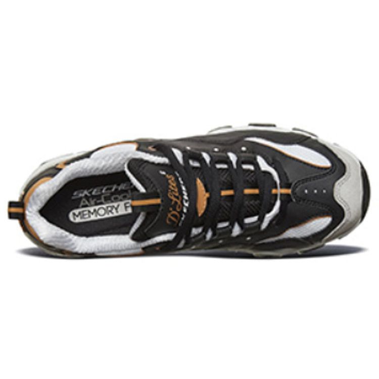 Skechers DLites 2.0 Comode Versatili Basse Sneakers Lifestyle Donna Sneakers Nere 66666217-BKGD