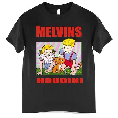 Melvins Houdini Sludge Metal Stoner Rock Retro TShirt Funny Graphic T Shirts Men Clothing Shirts for Women Ropa Hombre Camisetas#Color