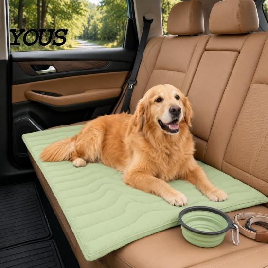 Cooling Mat for Dogs Dog Mat, Foldable Portable Pet Pad, Crate Durable Multi-Layer Resting Cats Indoor Travel Use