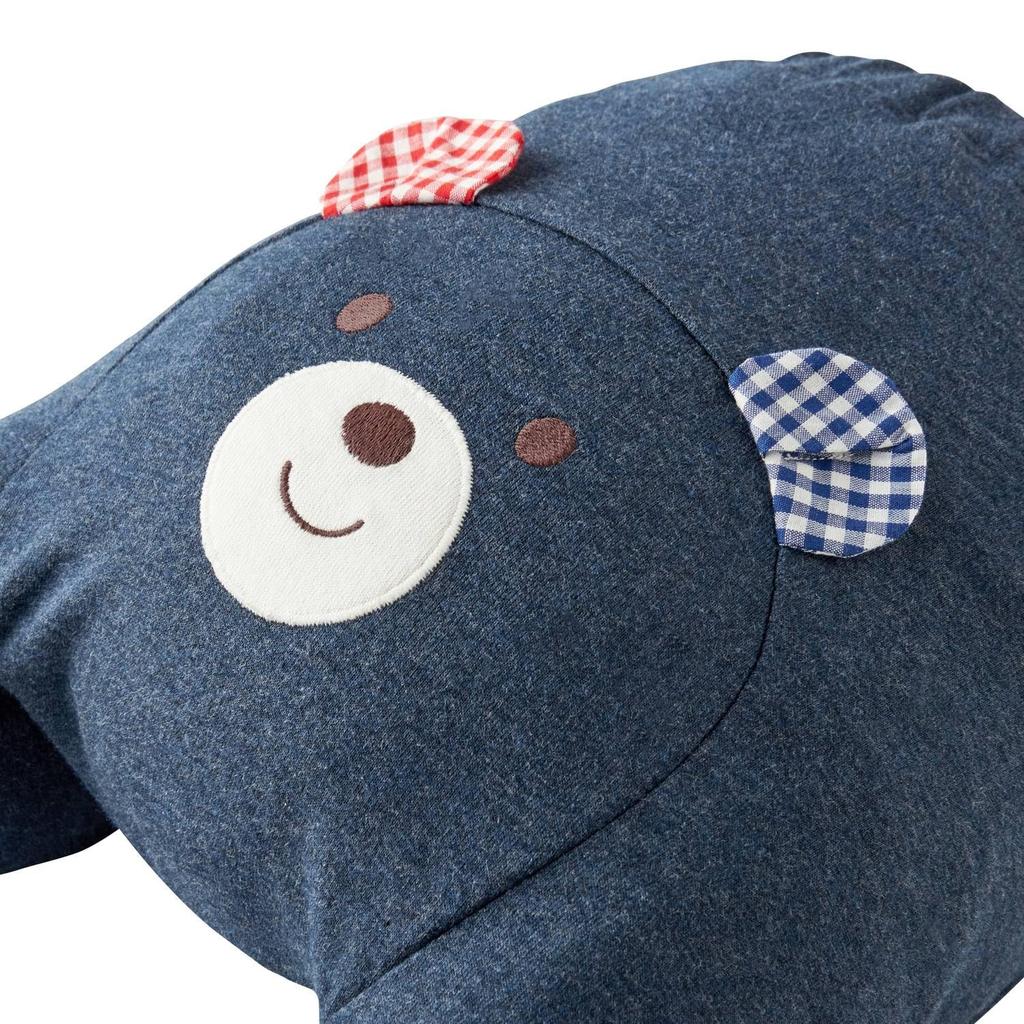 MIKIHOUSE HOT BISCUITS Baby Wear Pack: Sweatshirt & Pants for Boys and Girls, Navy Blue, 70cm, 74-9917-496, Baby Gift