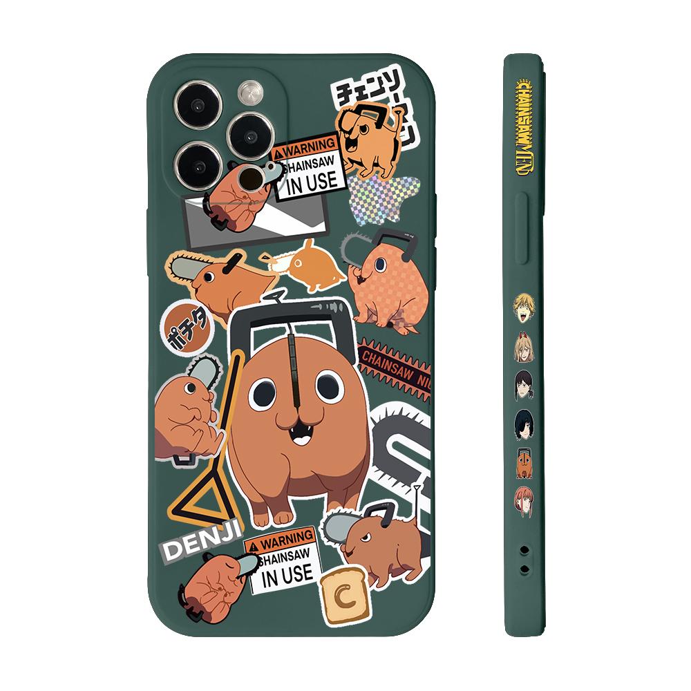 Kettensägenmann Pochita Denji Handyhülle Für iPhone 17 Air 16 e 15 14 13 12 11 Pro Max Plus Mini SE 2020 2022 Weiche TPU-Hülle