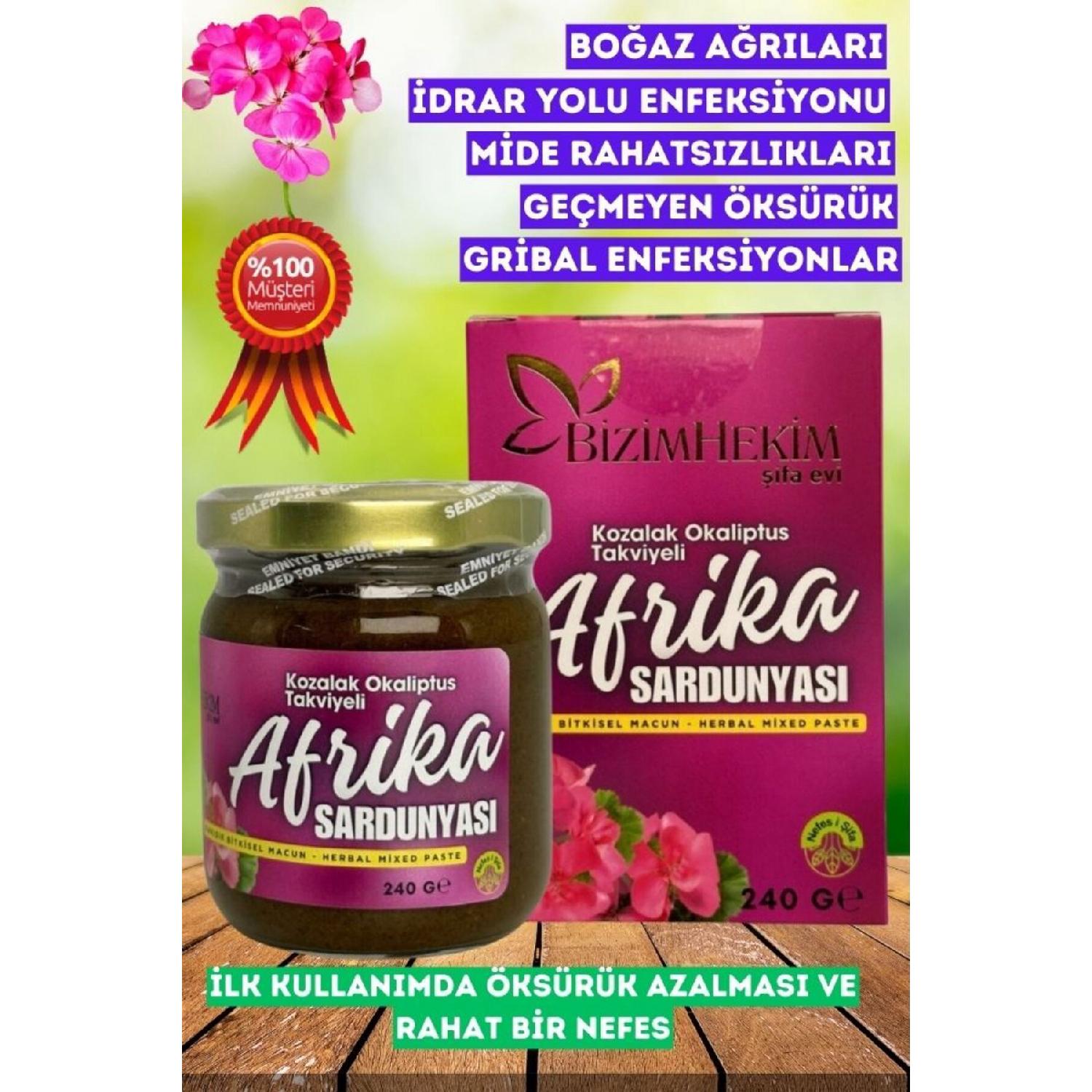 

Паста африканская герань специального производства с ментолом и эвкалиптом 240гр