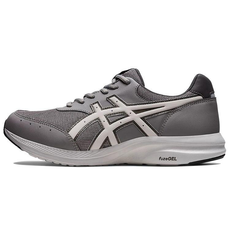 Asics Gelfan Walker Comfortable Fabric Leather Low Top Running Shoes Men Sneakers Gray White 1291A042-020