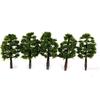 Garden Model Trees Miniature Decoration Supplies 20Pcs 8CM DIY Railway