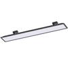 Wellux LED Duct Rail Light, 1000mm, High Brightness, Panel Light, Base Light, Daylight White, 5000K, No Installation Required, Slim Design, PSE, Black