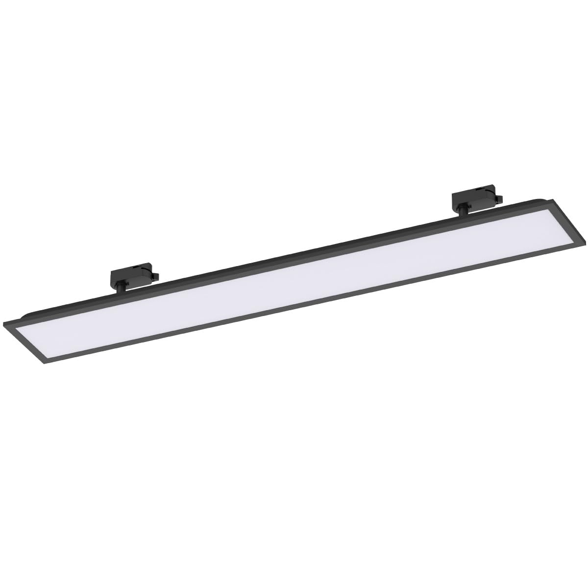 

Светодиодный трековый светильник Wellux, 1000 мм, Высокая яркость, Панельный светильник, Базовый светильник, Дневной белый, 5000K, Не требует установки, Тонкий дизайн, PSE, Черный