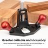 Quick Adjust Depth Woodworking Router Plane Depth Stop Trimming Plane  Grooves Cutting