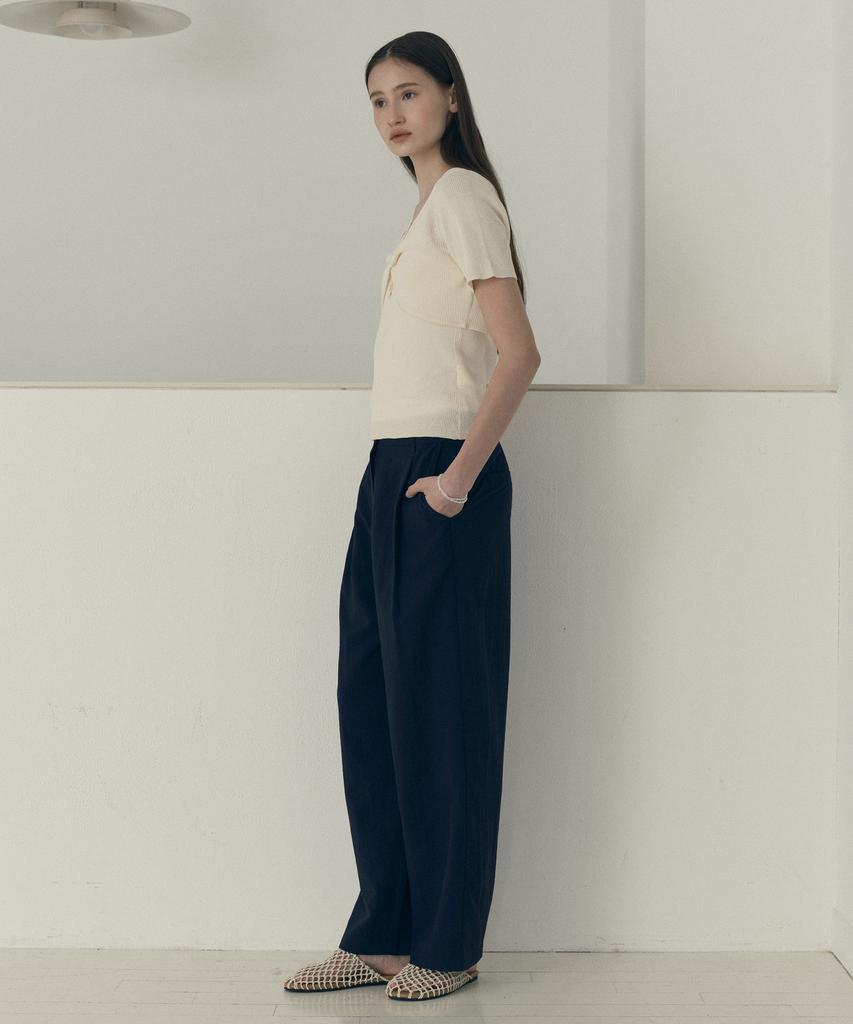 JUCYJUDY Linen Twist Two-In-One Knit J1Kt322B