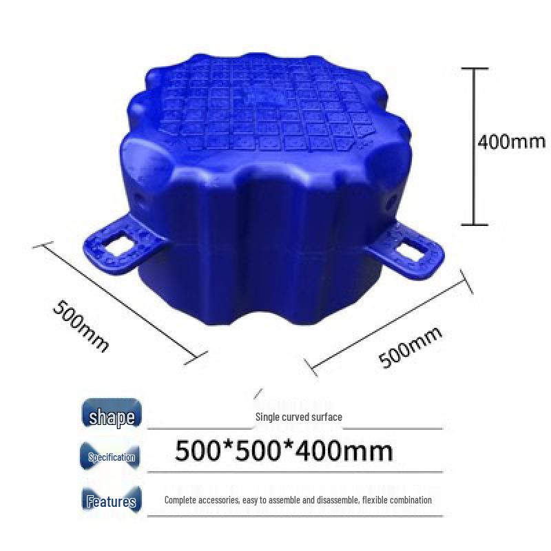 Floating Dock Buoy Plastic Floats for Aquaculture, Net Cages, and Fishing Platforms