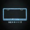 1/2Pcs 31*16cm Car Bling Crystal License Plate Frame Women Rhinestone License Plate Frame Cover Holder Car Accessories