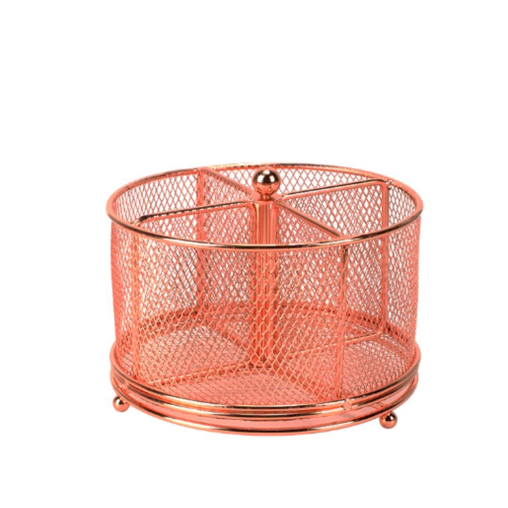 

4 отделения для столовых приборов, вращающийся держатель для вилок, ложек, салфеток, контейнер для хранения столовых приборов, вращающийся на 360°, металлический контейнер для столовых приборов