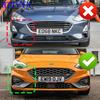 Fit For Ford Focus Mk4 ST ST-Line 2019 2020 2021 Car Front Bumper Splitter Lip Diffuser Body Kit Spoiler Guard