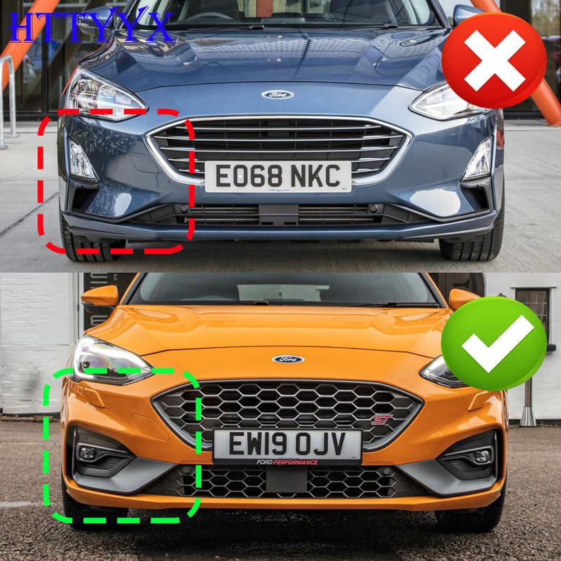 Fit For Ford Focus Mk4 ST ST-Line 2019 2020 2021 Car Front Bumper Splitter Lip Diffuser Body Kit Spoiler Guard