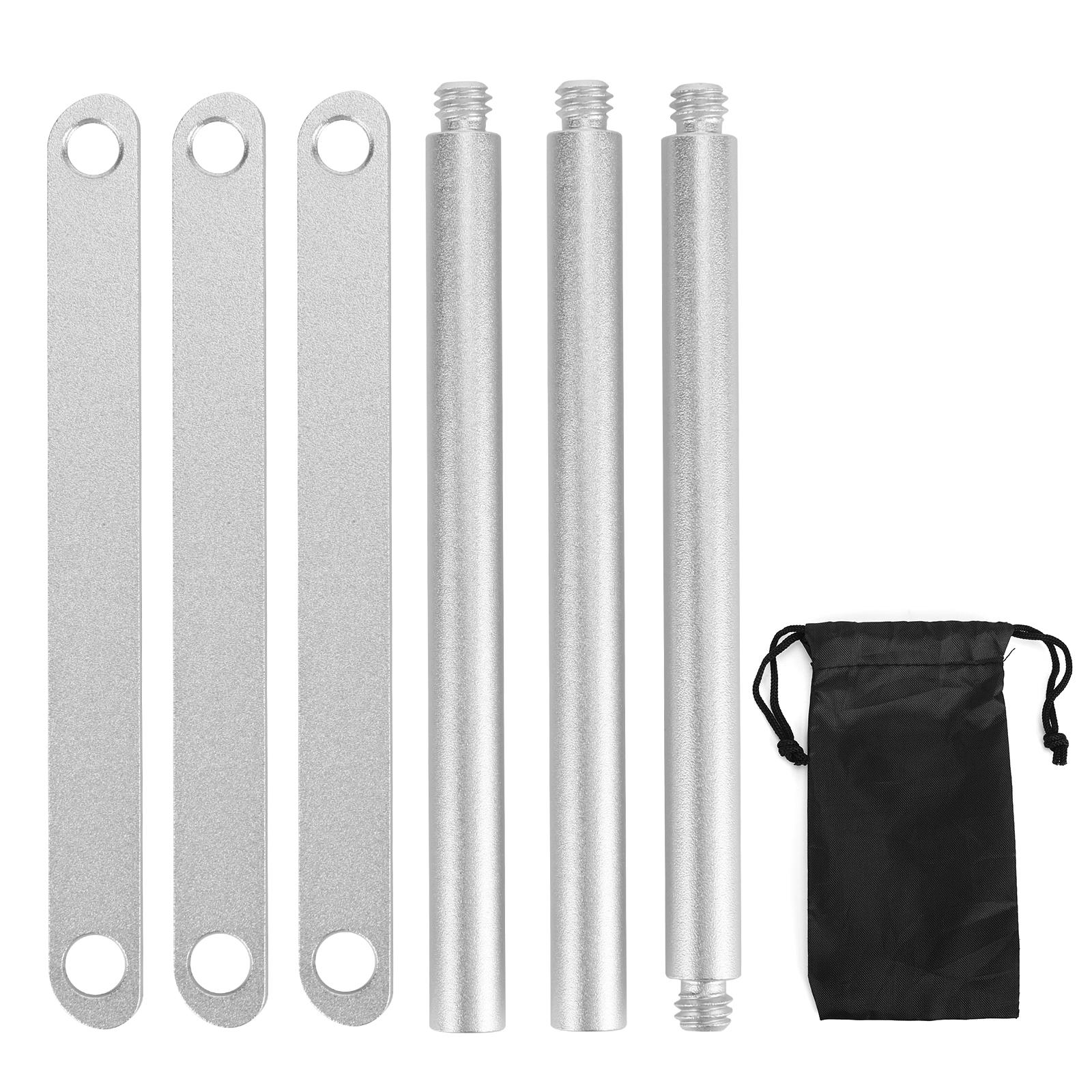 Aluminum Alloy Outdoor Stove Rack Folding Campfire Tripod Portable Camping Tripod Stand for Outdoor Cooking Camping Bbq