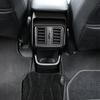 GIKAKU Rear Air Conditioning Panel Interior Rear Seat Air Vent Kick Protection for Honda Vezel Model Piano Black Cover, Panel, (New RV3/RV4/RV5/RV6) -
