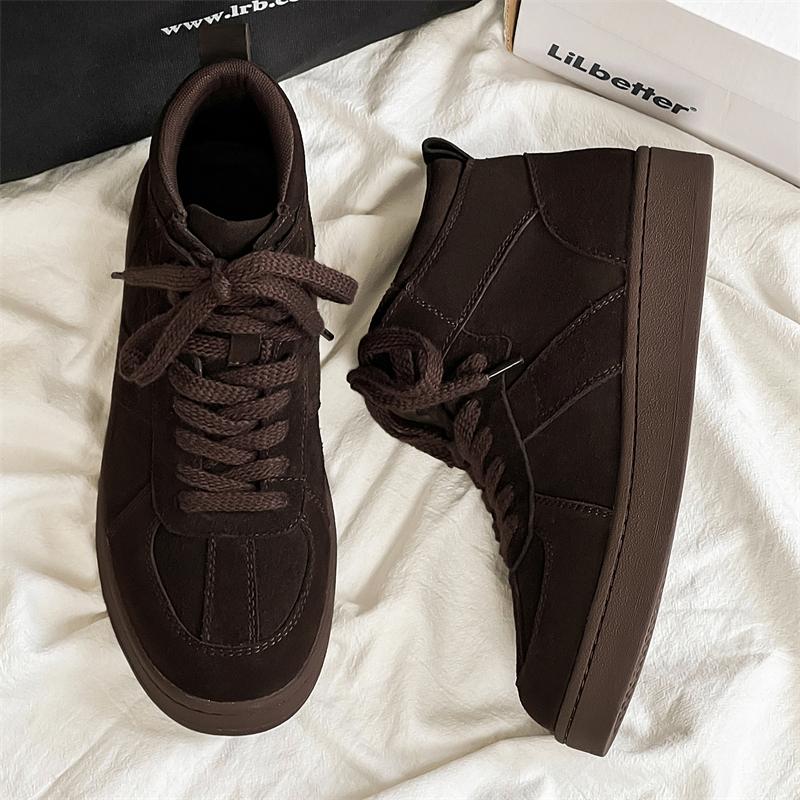 Мужские кожаные ботильоны на шнуровке — фото 4