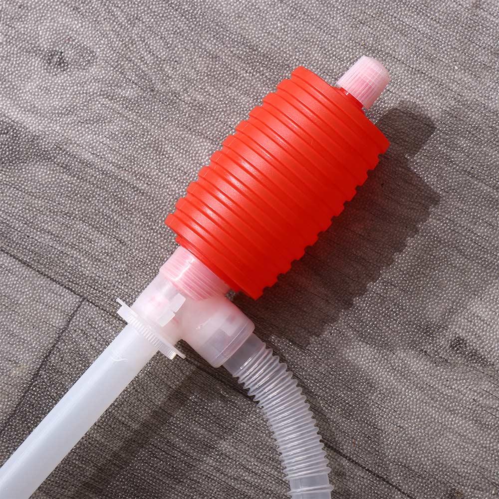 Gasoline pump Manual Siphon Tubing Car Fuel Oil Change Car Siphon Hose Hand Pump Transfer Sucker