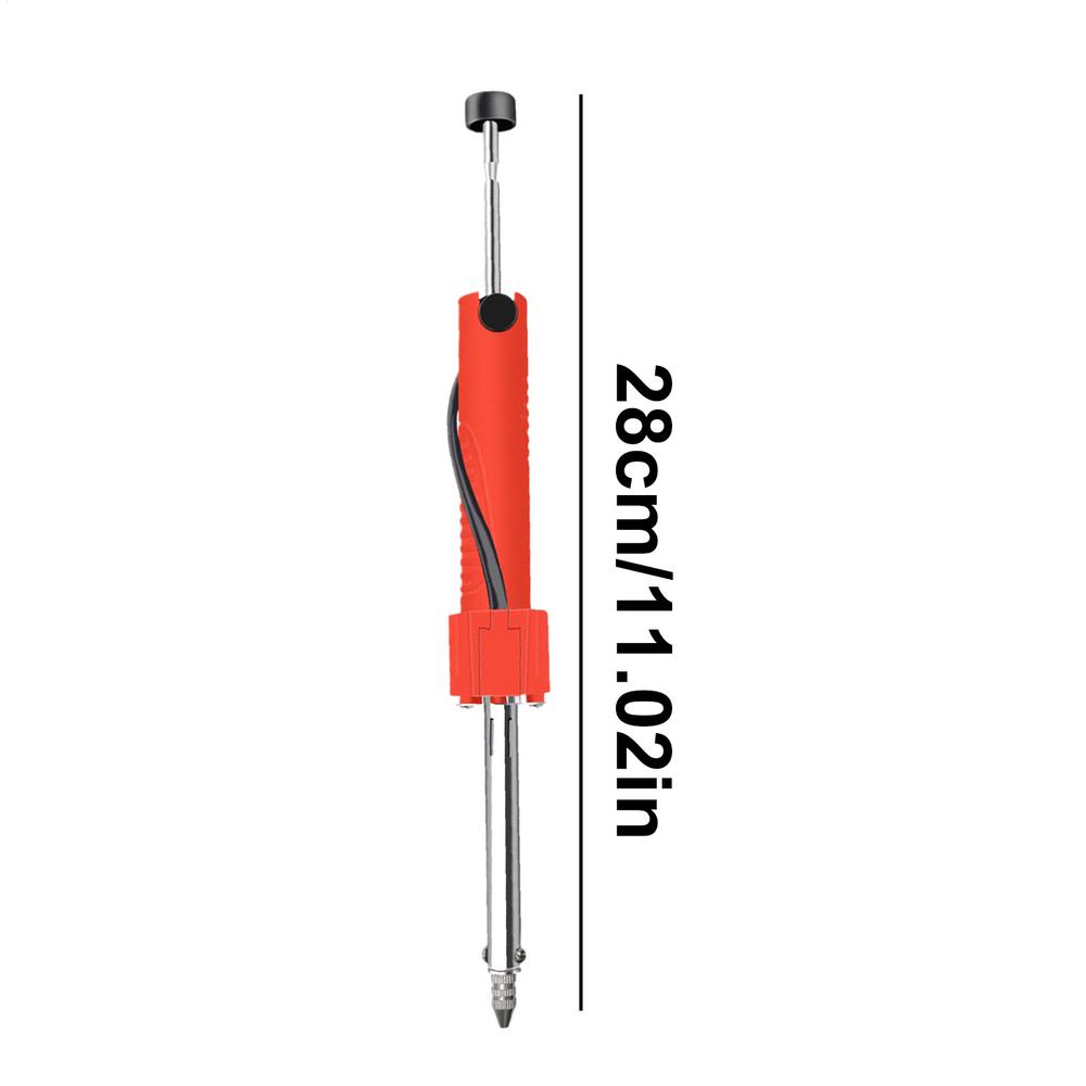 Elektrische Entlötpumpe Lötwerkzeug Doppelfunktion Tragbare Elektrische Lötpumpe mit Düsen zum Entlöten von Durchgangslöchern