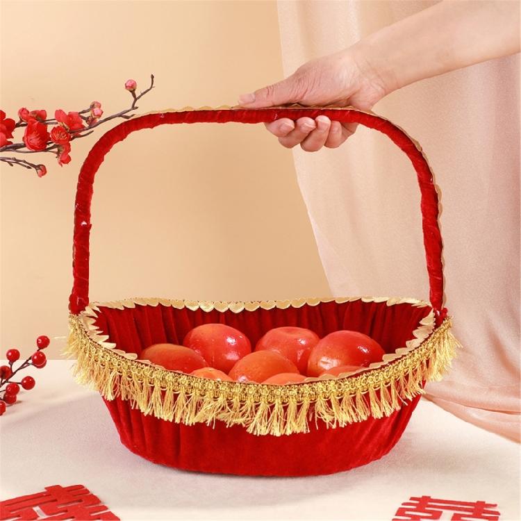 Blütenblatt-Wurfkorb Leicht zu tragen Handkorb für Blumenmädchen für Kirchenhochzeiten und Gartenveranstaltungen Zeremonie Dekorationen