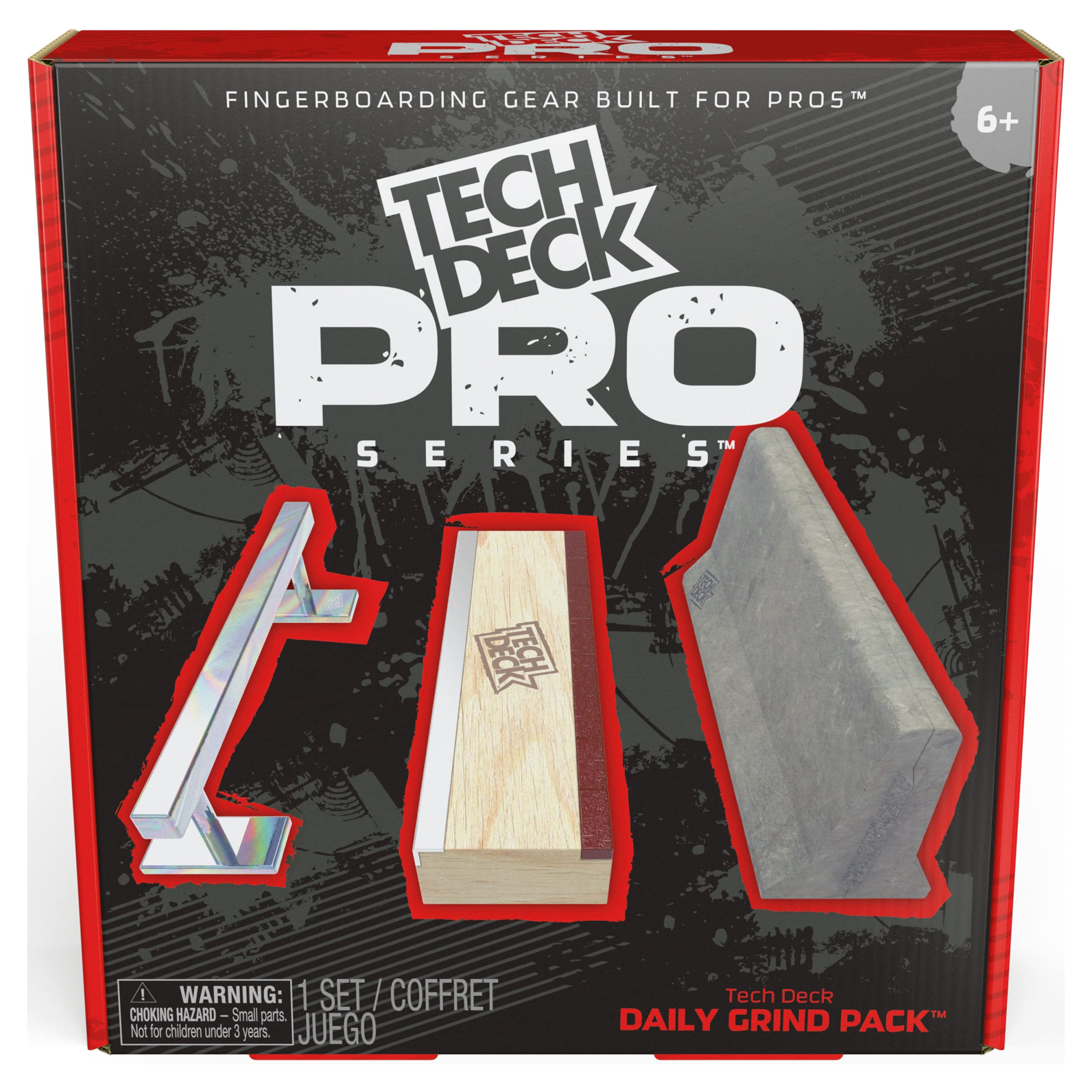 

TECH DECK TECH DECK PRO SERIES DAILY GRIND PACK накладка грифа секция мензуры