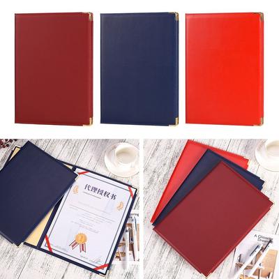 A4 Paper Cover Thicken Certificate Holder Good Quality Case Cover