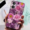 For Xiaomi Redmi 13C 5G Case Black Silicone Bumper Wolf Lions Soft TPU Covers for Xiaomi Redmi 13C 5G Funda Coque Protective