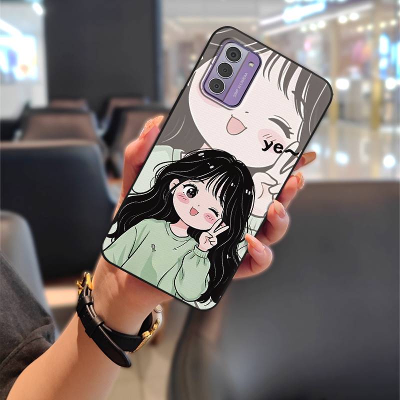Soft Case Full Wrap Phone Case For Nokia G42 5G TPU Graffiti Anti-dust Cartoon Silicone Shockproof Durable Back Cover