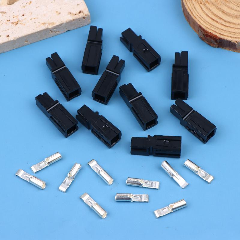 10Pcs Plug Terminals 30A Amp 600V Power Marine Connector Type Single Pole Battery Connector High Current Quick Plug