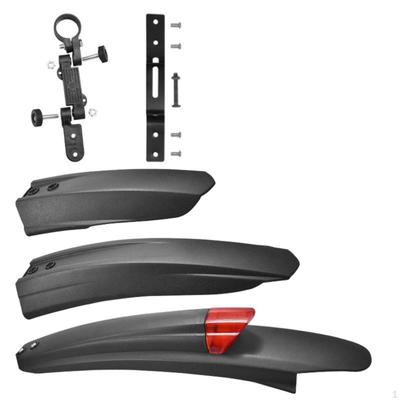 2 Stück Vorder- und Hinterradschutzbleche für Fahrräder Einfache Montage Mountainbike Schlammschutz Wasserschutz