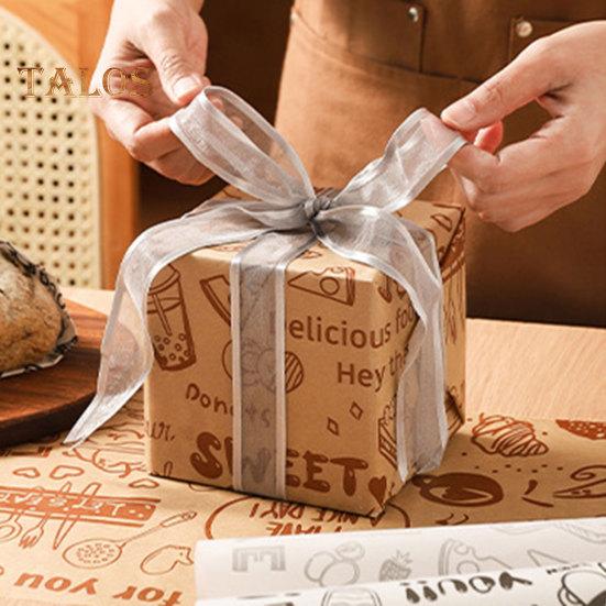 1 Roll Baking Cooking Paper Food Packaging Heat Resistant Eco-Friendly Fryer Safe Non-Stick Baking Paper Food Supply