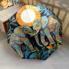 Animals In the Grass  Pattern, Automatic Folding Umbrella, Portable and Foldable Design, 8 Ribs, a Christmas or Birthday Gift.