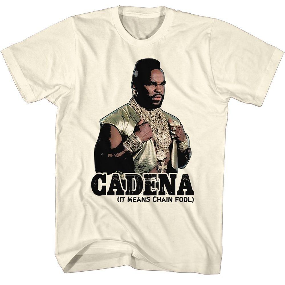 Mr. T Cadena Natural Icon Shirt Unisex T-Shirt XXL