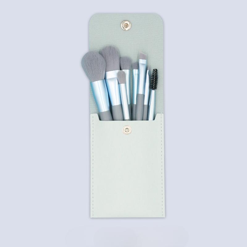 Mini Makeup Brush Set, Complete Set of Beginners’ Beauty Tools with Wooden Handle, Soft-bristled Makeup Brushes