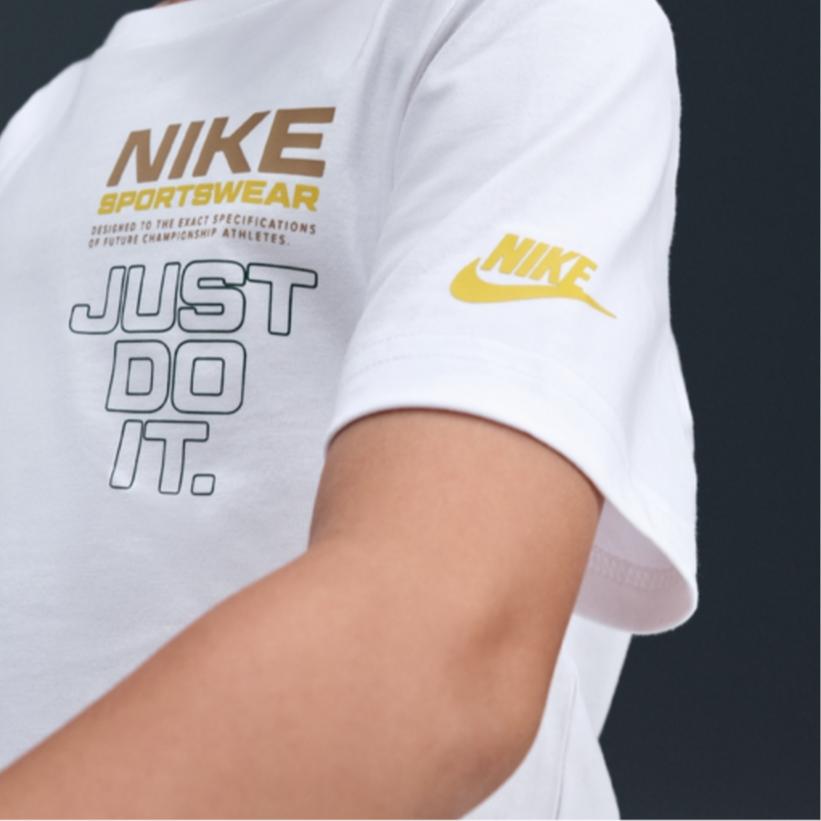 Nike Sportswear T Shirt Children Aged 3 7 Years Old IO5964-100
