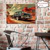 Vintage Retro Auto Metalen Poster Muurkunst Garage Decor Auto Liefhebber Cadeau