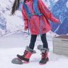 Women's Children Adults Soft Sole Height Enhancement Warm Fur One System With Winter Anti-slip Mountaineering Plush Lined Outdoor Sports Snow Boots
