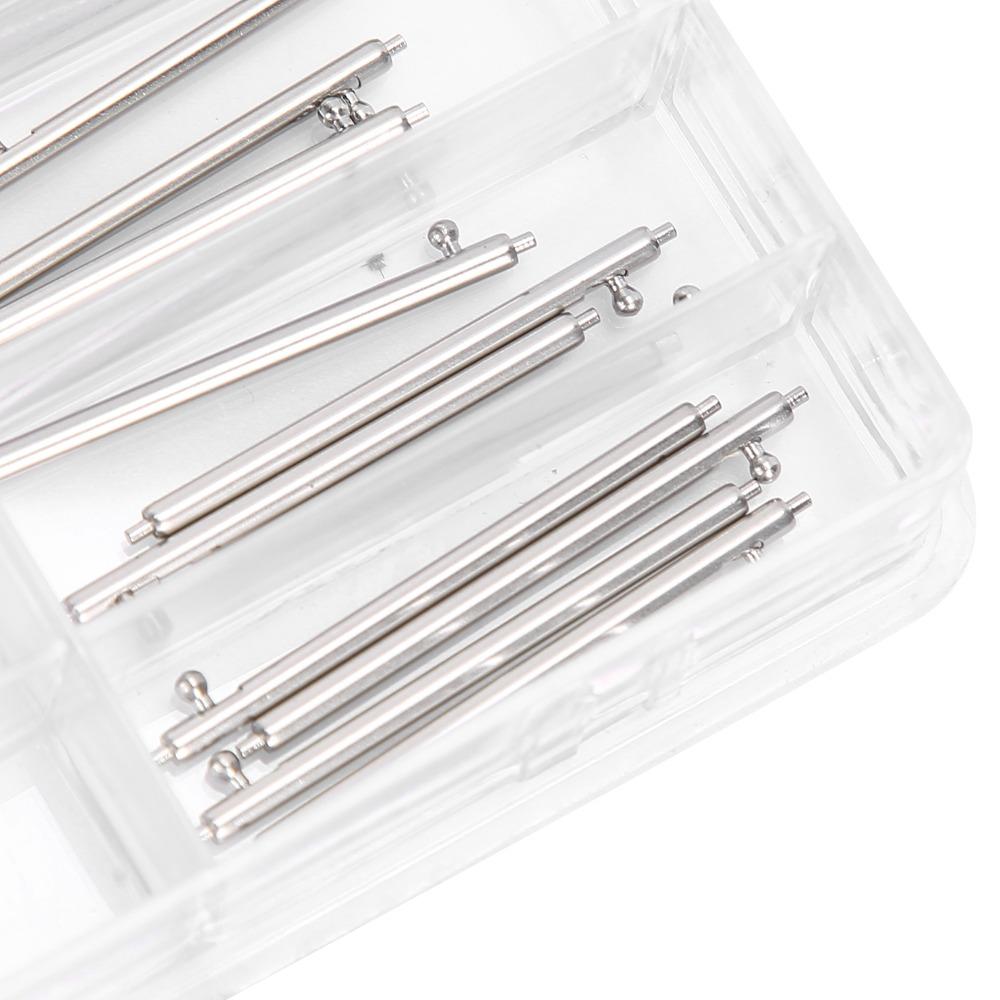 Silver Watch Strap Pins Multiple Sizes Watch Repair Tool Watchband Spring Bar Watch Repair Use